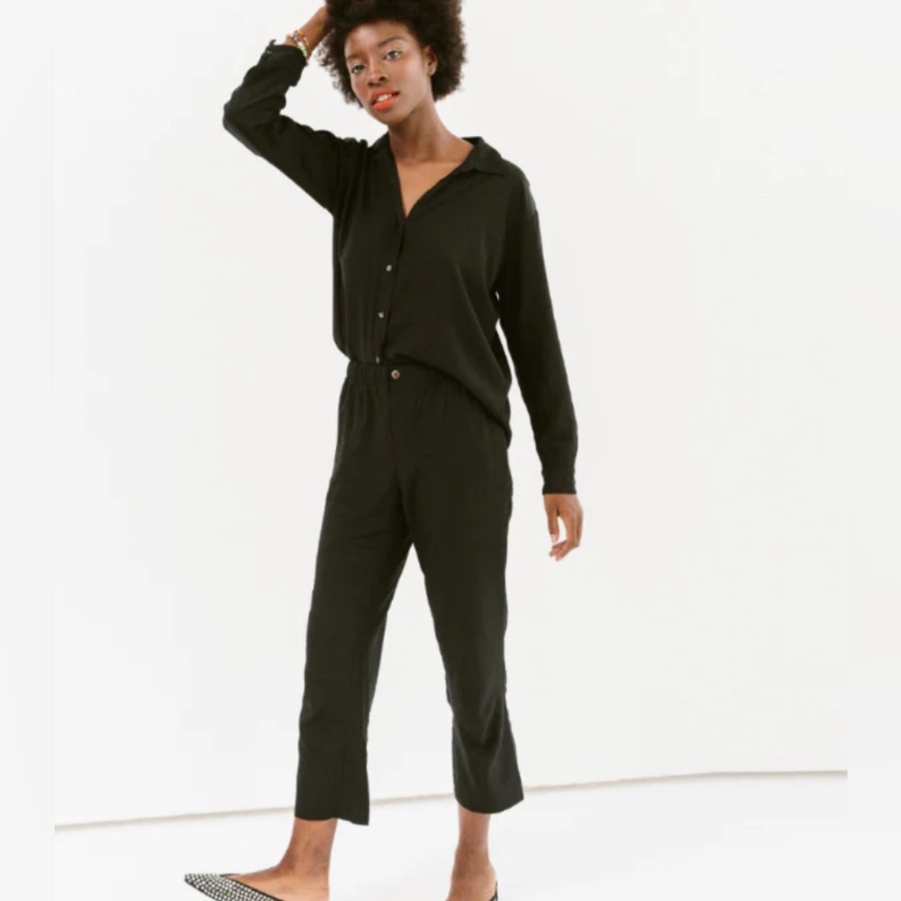 Sonnet James Black Playsuit